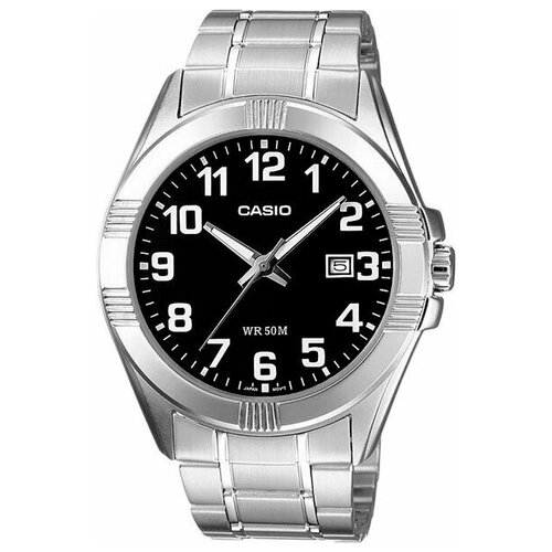 фото Японские наручные часы casio mtp-1308pd-1b мужские кварцевые