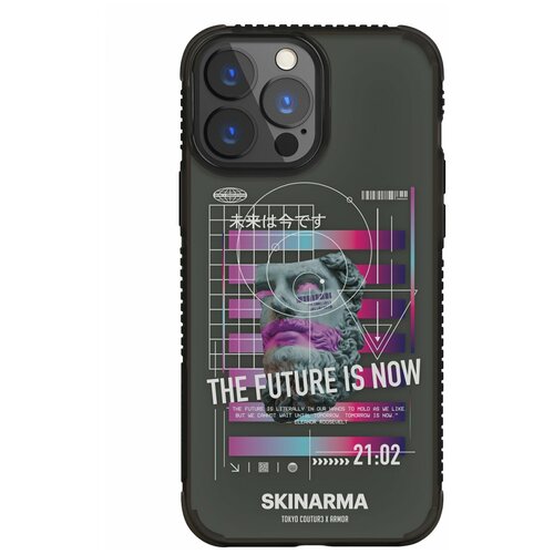 фото Чехол на apple iphone 13 pro max skinarma mirai black/чехол айфон 13 pro max/apple iphone 13 pro max/накладка айфон 13 про макс/бампер айфон 13 про макс/с защитой камеры/iphone 13 pro max с надписью/чехол на айфон с рисунком/iphone 13 pro max противоударный/пластиковый чехол iphone 13 pro max