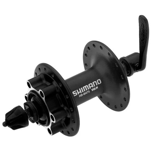 фото Втулка передняя shimano alivio, hb-m475, 36 отверстия, 6-болт, черная ehbm475al5