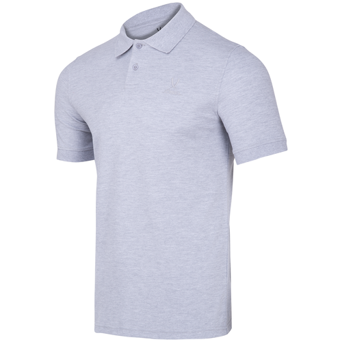 фото Поло jögel essential cotton polo, серый меланж размер m jogel