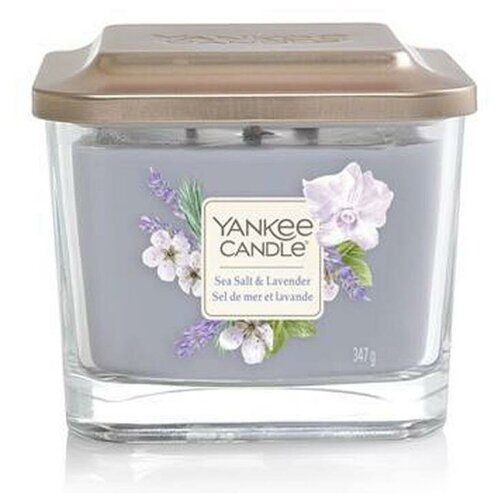 фото Свеча elevation sea salt and lavende морская соль и лаванда 347гр / 28-38 часов yankee candle