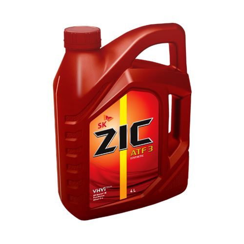 фото Трансмиссионное масло zic atf 3 (dexron iii) 4 л