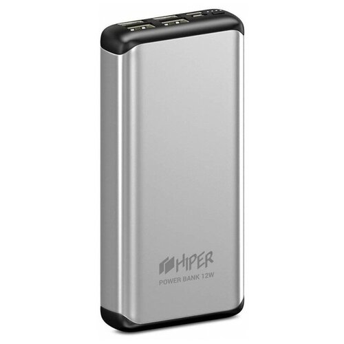 фото Внешний аккумулятор hiper ms20000, 20000 mah, серебристый accesstyle