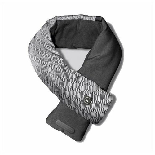 фото Умный шарф с подогревом xiaomi flexwarm smart heating neck scarf grey