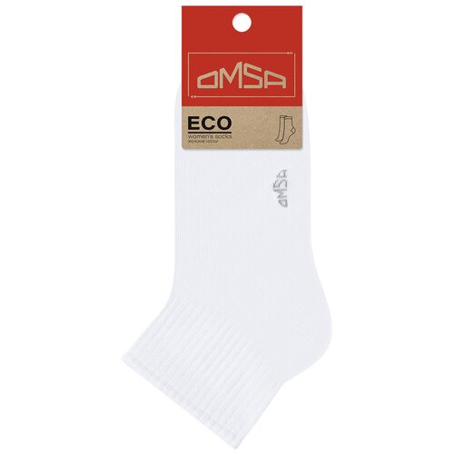 фото Женские носки omsa укороченные, нескользящие, размер 35-38, серый