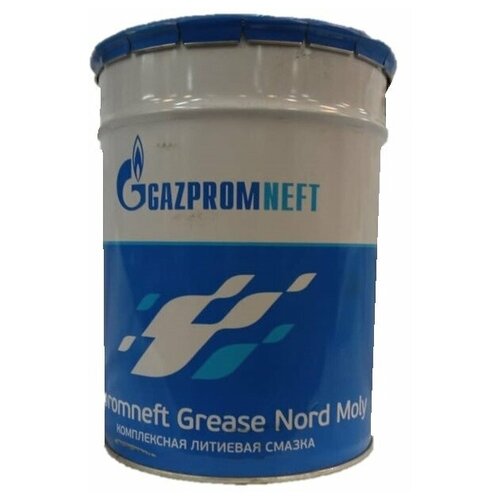 фото Смазка gazpromneft grease nord moly лит 18 kg газпромнефть