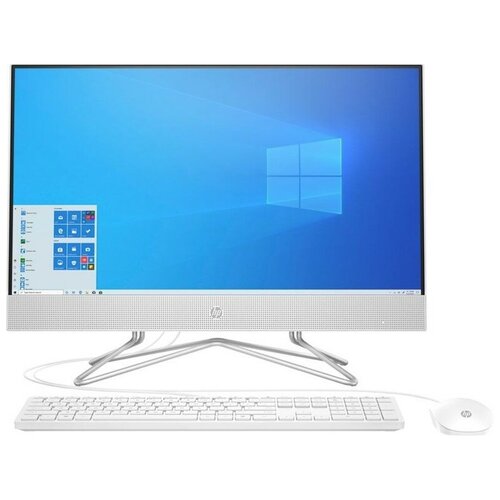 фото Моноблок hp aio 24-df1015ur 23.8" fhd/i3-1125g4/4gb/256gbssd/geforce mx330/нетdvd/k&m пр./win10 whit 3b4l6ea ()