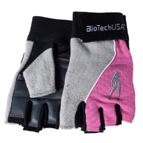 фото Biotechusa перчатки fh lady2 серо-розовые (biotechusa) l