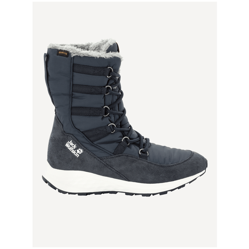 фото Ботинки хайкеры jack wolfskin , размер 7.5 , dark blue/off-white