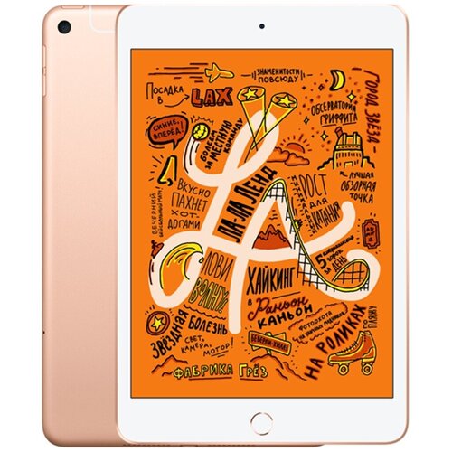 фото Планшет apple ipad mini 5 256gb wi-fi+4g (gold) ru