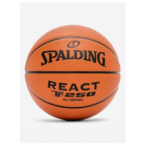 фото Баскетбольный мяч spalding react tf-250 sz6 р.6 зал композит