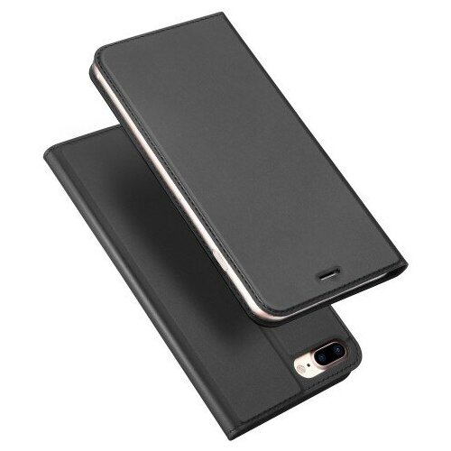фото Чехол-книжка iphone 7 plus/8plus, dux ducis skin pro series, боковой, серый x-case