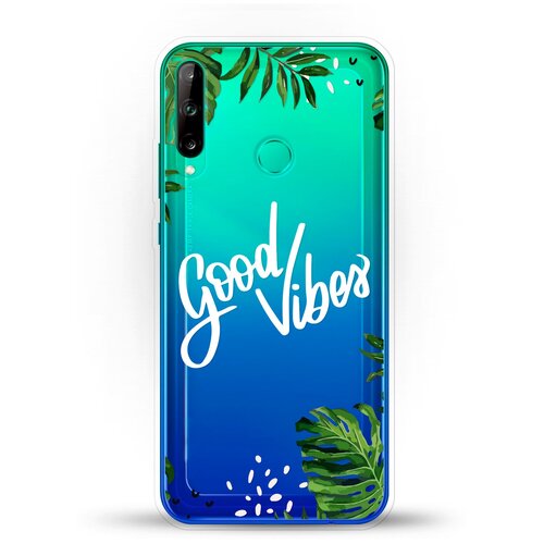 фото Силиконовый чехол good vibes на huawei p40 lite e andy & paul
