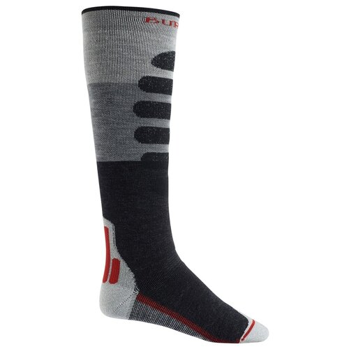 фото Гольфы burton performance + midweight sock размер s, gray heather