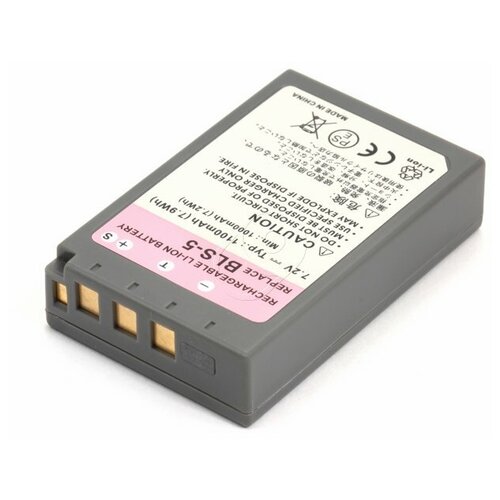 Аккумуляторная батарея для Olympus BLS-5, BLS-50, PS-BLS5 (1100mAh) аккумулятор digicare plo s5 olympus bls 5 bls 1 для pen e p3 e pl2 e pl3 e pm1