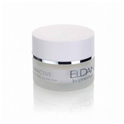 фото Eldan cosmetics le prestige idractive moisture daily protection cream увлажняющий крем с рисовыми протеинами для лица, 50мл