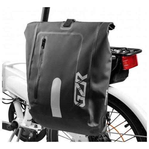 фото Gzr pannier водонепроницаемая сумка для велосипеда, черная