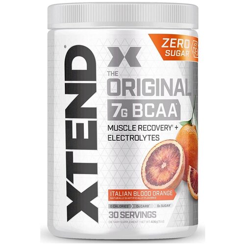 фото Аминокислотный комплекс scivation xtend original bcaa, italian blood orange, 420 гр.