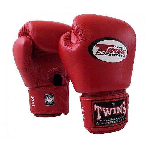 фото Twins перчатки боксерские twins bgvl-3 красные 14 унций