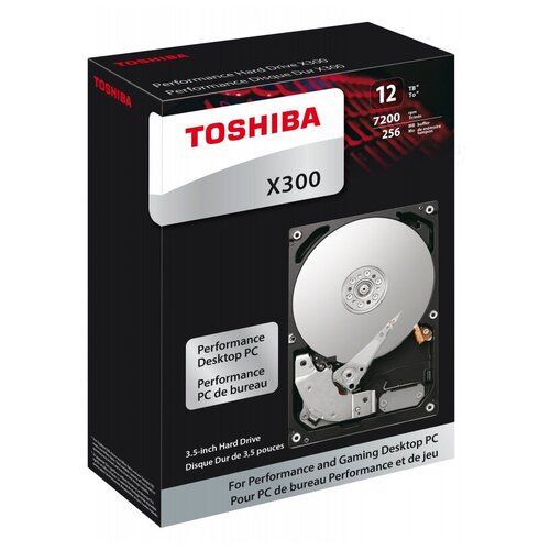 фото Жесткий диск 12tb toshiba x300 hdwr21cezsta sata- iii