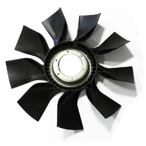 фото Крыльчатка радиатора евро 640 мм (технотрон) с выгнутым диском для а-м камаз 21-292