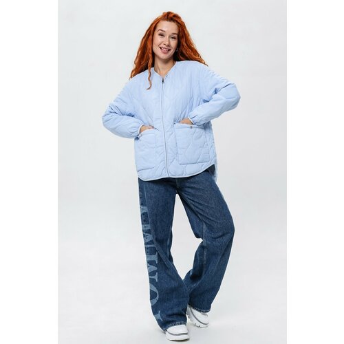 фото Куртка натали, размер 46, голубой