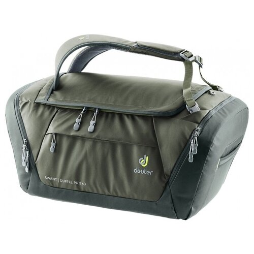 фото Сумка спортивная deuter aviant duffel pro 60 (цвет: khaki-ivy)