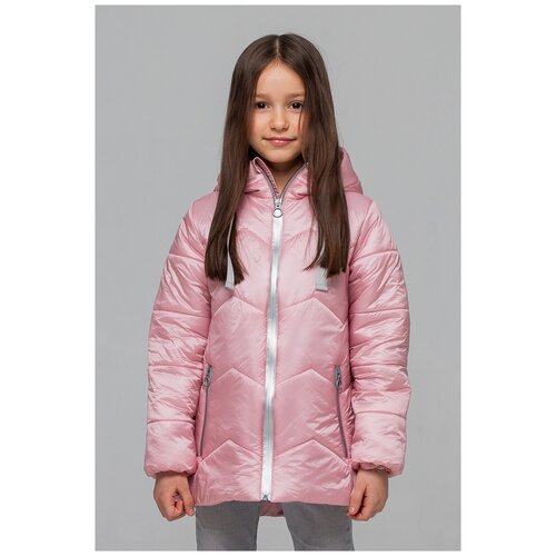 фото Куртка emson размер 116, розовый