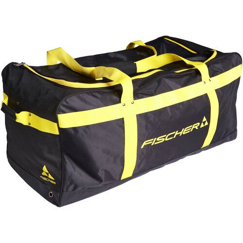 фото Сумка для хоккейной экипировки fischer team bag jr, black/yellow