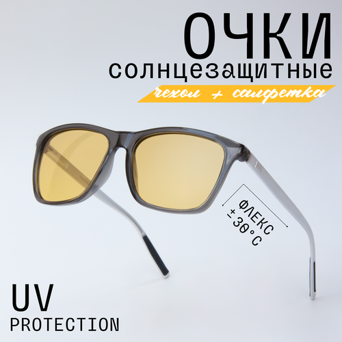 фото Солнцезащитные очки mioform, серый, желтый