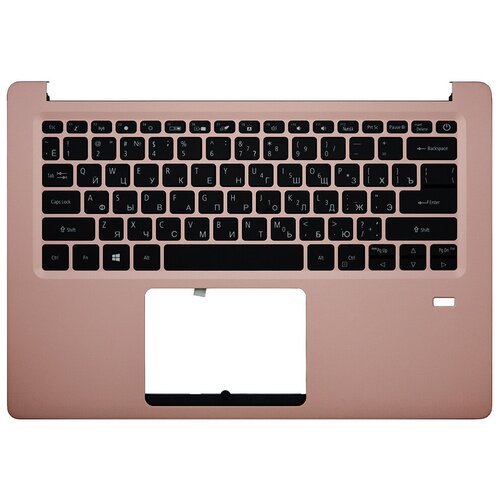 фото Клавиатура для ноутбука acer swift 1 sf114-32 розовая топ-панель с подсветкой