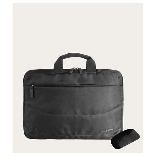 фото Сумка tucano borsa idea pc bag 15.6" + mouse, цвет черный