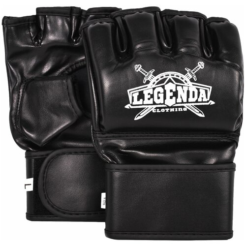 фото Перчатки mma legenda black 2xl