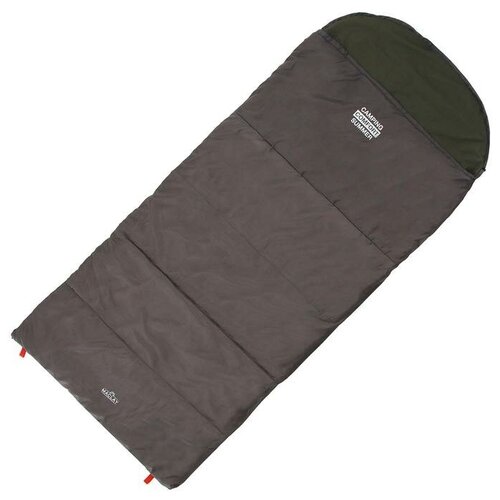 фото Maclay спальник 2-слойный, r одеяло+подголовник 225 x 100 см, camping comfort summer, таффета/хлопок, +5°c