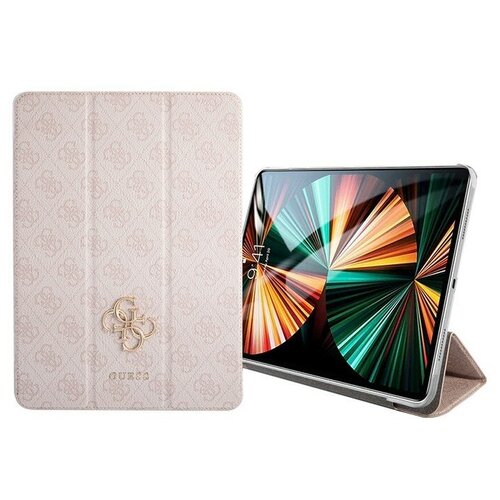 фото Guess чехол guess 4g big melal logo folio для ipad pro 11 (2021), розовый