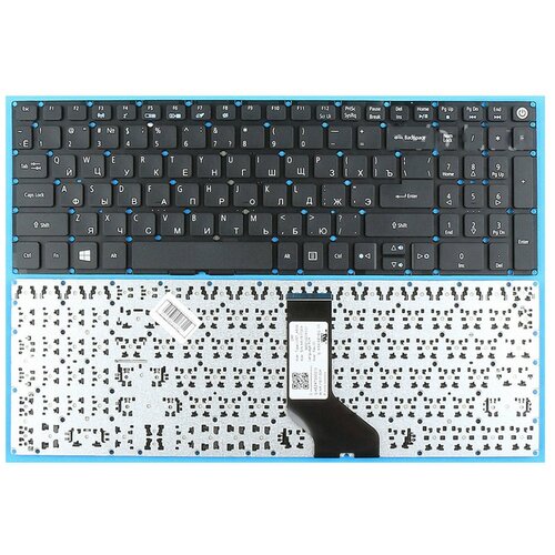 Клавиатура для ноутбука Acer Aspire E5-522, E5-573 (черная)