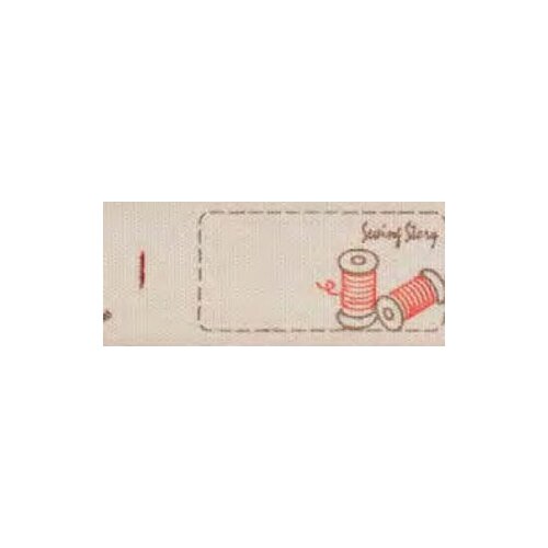 фото Лента хлопковая на картонной мини-катушке швейный дизайн hemline 1 мини-рулон (5м) ( vr20.016 )