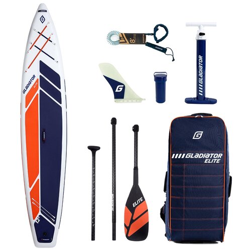 фото Sup доска gladiator elite 12.6 lt (384x73x15 см) новинка 2022 года