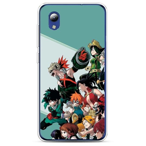 фото Силиконовый чехол "boku no hero academia" на zte zte blade a31 lite / зте блейд а31 лайт case place