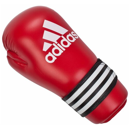 фото Перчатки полуконтакт semi contact gloves красные (размер xs) adidas