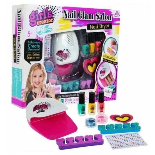 фото Набор для маникюра "nail glam salon girls creator modern world