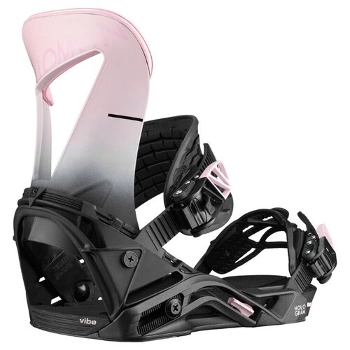 фото Крепления для сноуборда женские salomon hologram w l40899800 (black-pink)