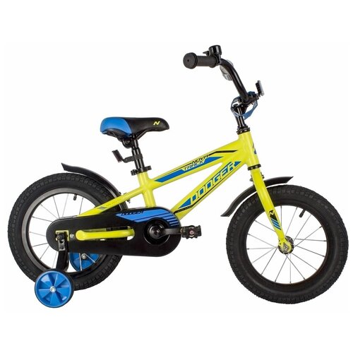 фото Велосипед детский novatrack dodger 14" 8,5" зеленый 145adodger.gn22 2022