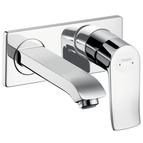 фото Смеситель для раковины hansgrohe metris 31085000 хром