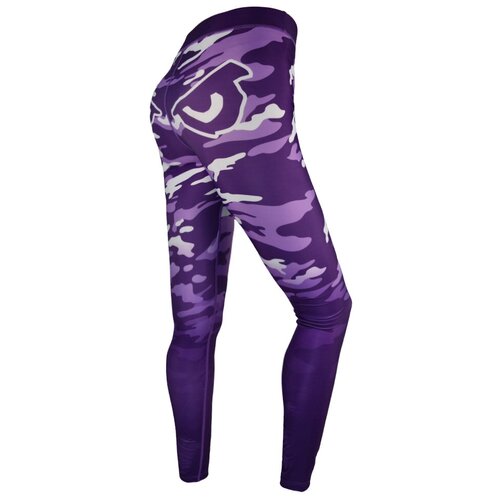 фото Компрессионные штаны женские bad boy eyes purple/camo m