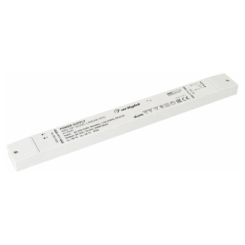 фото Arlight блок питания arv-sp-24250-linear-pfc (24v, 10.42a, 250w) (arlight, ip20 пластик) 032627