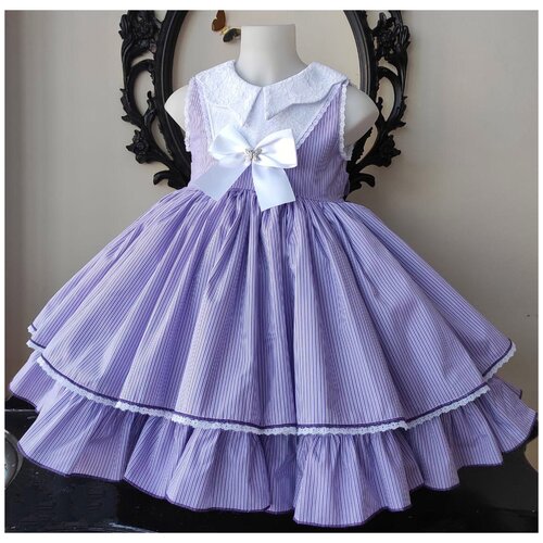 фото Платье для девочки meriche, модель nora, размер 3 (92-98 см) meriche alta costura