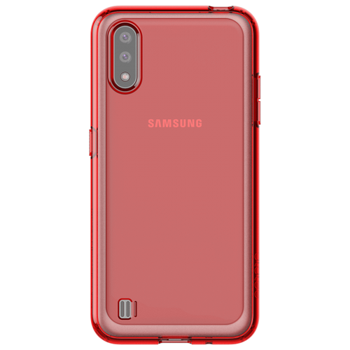 Чехол Samsung Galaxy A01 A015 BackCover red Araree