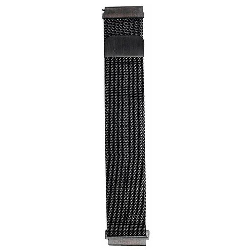 фото Ремешок для samsung gear s2 classic металлический сетчатый браслет (черный) без бренда