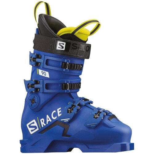 фото Детские горнолыжные ботинки salomon s/race 90, 5 / 23, raceblue/acid